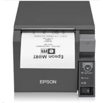 Imprimanta de marcat EPSON TM-T70II, USB + serial, negru, cutter, cu alimentare Imprimanta de marcat EPSON TM-T70II, USB + serial, negru, cutter, cu alimentare