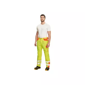 Pantaloni LATTON galben / portocaliu 46 Pantaloni LATTON galben / portocaliu 46