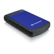 HDD extern TRANSCEND USB 3.0 StoreJet 25H3B, 1TB, albastru (rezistent la șocuri)