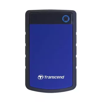 HDD extern TRANSCEND USB 3.0 StoreJet 25H3B, 2TB, albastru (rezistent la șocuri)