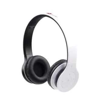 Căști GEMBIRD cu microfon Berlin, Bluetooth, alb Căști GEMBIRD cu microfon Berlin, Bluetooth, alb