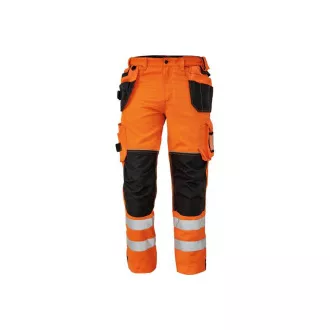 Pantaloni KNOXFIELD HV FL310 galben / portocaliu 62 Pantaloni KNOXFIELD HV FL310 galben / portocaliu 62