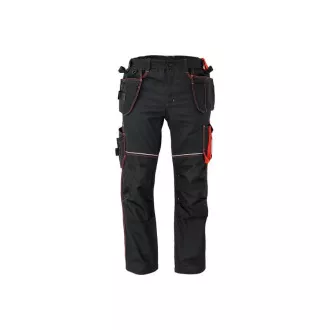 Pantaloni KNOXFIELD 320 antracit / galben 62