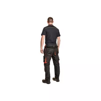 Pantaloni KNOXFIELD 320 antracit / portocaliu 46