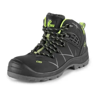 Botine CXS Universe METEOR O2, negru-verde, marimea 43