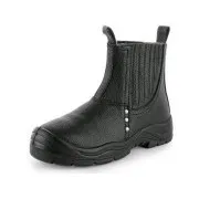 Pantofi CXS WORK DRAGO S1, până la gleznă, negri, mărimea 42