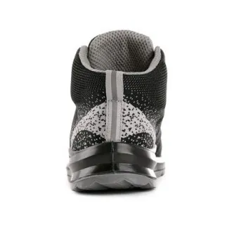 Pantofi CXS TEXLINE MURTER S1PS, până la gleznă, negru-gri, mărimea 47
