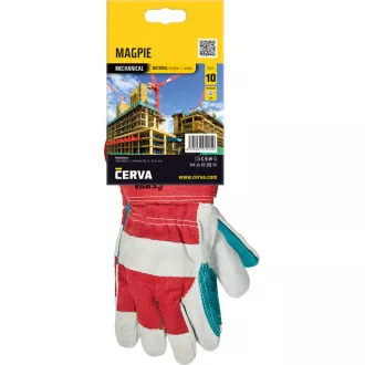 Mănuși MAGPIE combinate verde- 12