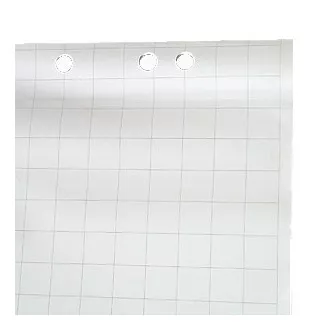 Bloc de flipchart, 25 de coli, pătrat