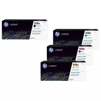 HP 508X (CF360X,CF361X,CF362X,CF363X) - Toner, black + color (negru + color)