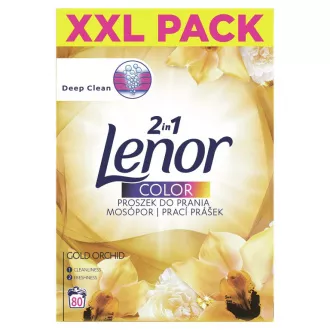 Pudră de spălat Lenor Gold orchid color 80wash 5,2kg Pudră de spălat Lenor Gold orchid color 80wash 5,2kg