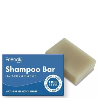 Săpun prietenos Săpun natural pentru păr levănțică și arbore de ceai 95 g Săpun prietenos Săpun natural pentru păr levănțică și arbore de ceai 95 g