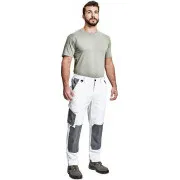 Pantaloni CREMORNE albi 58
