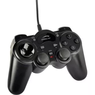 Controler de joc SPEED LINK SL-6515-BK THUNDERSTRIKE Gamepad - USB, negru Controler de joc SPEED LINK SL-6515-BK THUNDERSTRIKE Gamepad - USB, negru