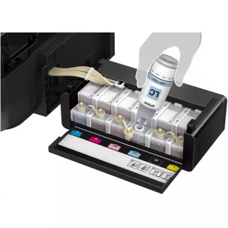 Imprimantă EPSON EcoTank L810, A4, 38 ppm, USB, panou LCD, imprimantă foto, 6 cerneală