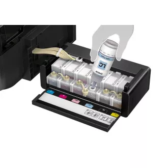 Imprimantă EPSON EcoTank L850, 3 în 1, A4, 38 ppm, USB, panou LCD, imprimantă foto, 6 cerneluri