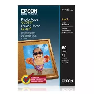 EPSON Hârtie A4 - Hârtie foto lucioasă A4 50 de coli