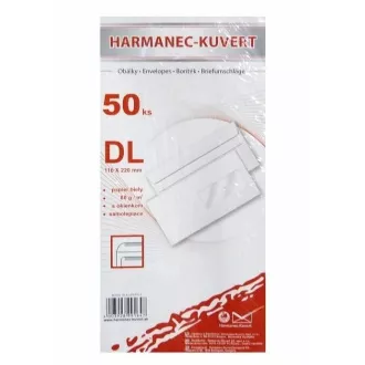 Plic DL geam autoadeziv 50buc in folie