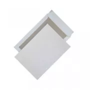 Geanta C4 spate carton banda de acoperire alba 120g