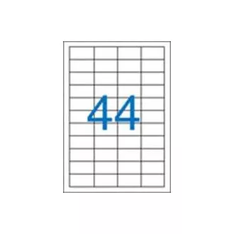 Etichete 48,5x25,4 mm, 4 rânduri, 44 etichete pe coală, 100 coli Victoria Etichete 48,5x25,4 mm, 4 rânduri, 44 etichete pe coală, 100 coli Victoria