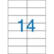 Etichete 105x42.4mm 2 rânduri 14 etichete pe coală 100 coli Victoria