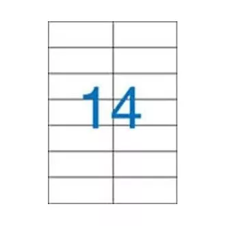 Etichete 105x42.4mm 2 rânduri 14 etichete pe coală 100 coli Victoria