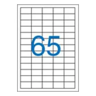 Etichete 38x21.2mm 5 rânduri 65 etichete pe coală 100 coli Victoria