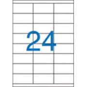 Etichete 70x36mm 3 rânduri 24 etichete pe coală 100 coli Victoria