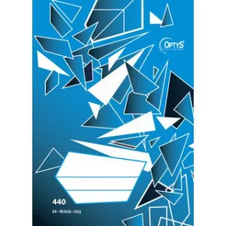 Notebook 440 A4 curat 40 de coli OPTYS Notebook 440 A4 curat 40 de coli OPTYS