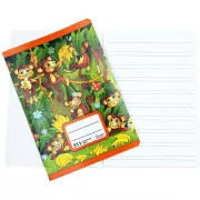 Caiet de lucru 511-B A5 o linie auxiliară 10 coli