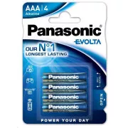 Baterii alcaline PANASONIC EVOLTA Platinum LR03EGE / 4BP AAA 1.5V (Blister 4buc)