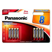 Baterii alcaline PANASONIC - Pro Power AAA 4 4F 1, 5V pachet de 8 buc.