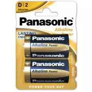 PANASONIC Putere alcalina Putere alcalina LR20APB / 2BP D 1.5V (Blister 2buc)