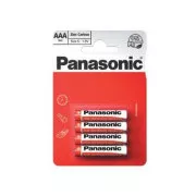 Baterii PANASONIC Zinc Carbon Red Zinc R03RZ / 4BP EU AAA 1.5V (Blister 4buc)