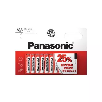 PANASONIC Red Zinc Carbon R03RZ/10HH AAA 1, 5V (Blistr 10pcs)