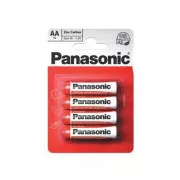 PANASONIC Baterii Zinc Carbon Red Zinc R6RZ / 4BP EU AA 1.5V (Blister 4buc)