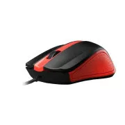 Mouse C-TECH WM-01, roșu, USB