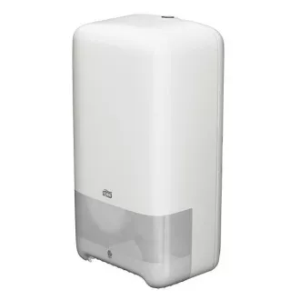 Tavă compactă pentru hârtie igienică Cutie dublă Tork T6 albă Tavă compactă pentru hârtie igienică Cutie dublă Tork T6 albă