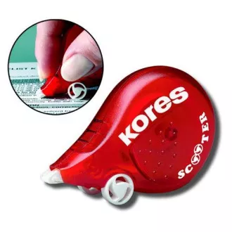 Corector 4,2 mm x 5 m Kores Scooter de unică folosință