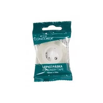 Bandă adezivă 12mmx33m transparentă Concorde Bandă adezivă 12mmx33m transparentă Concorde