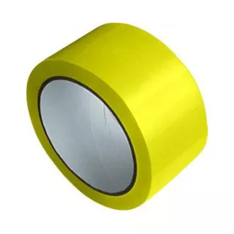 Bandă adezivă 50mmx66m galbenă Bandă adezivă 50mmx66m galbenă