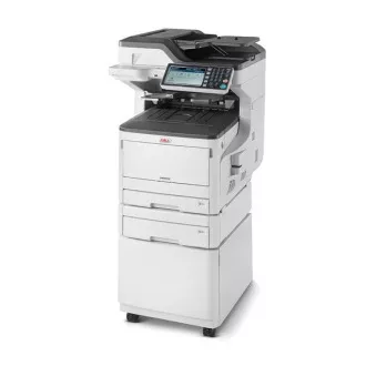 Oki MC853dnct A3 23 ppm ProQ2400DPI, PCL / PS, USB, LAN (Imprimare / Scanare / Copiere / Fax), HDD de 250 GB