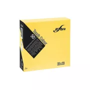 Servetele hartie INFIBRA 2vrs. 33x33cm galben 50buc