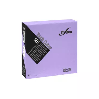 Servetele hartie INFIBRA 2vrs. 33x33cm lavanda 50buc