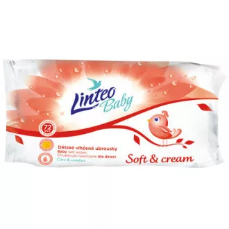Servetele umede pentru bebelusi Linteo Baby Soft and Cream 72buc Servetele umede pentru bebelusi Linteo Baby Soft and Cream 72buc
