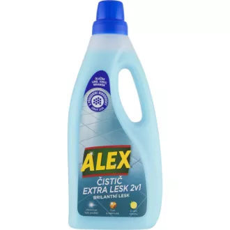 Detergent pentru gresie, faianță, lino Alex extra gloss 2în1 lămâie 750ml