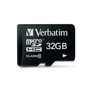 Card MicroSDHC VERBATIM 32GB Premium, U1