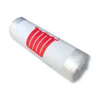 Saci de gunoi 63x74cm microten 60L 50buc in rola alba