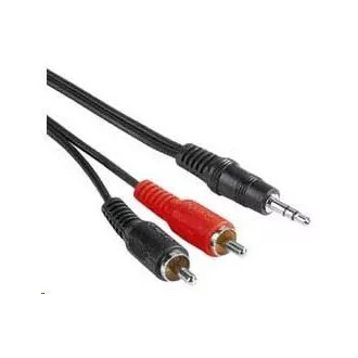 PREMIUMCORD Cablu audio 3, 5mm Jack - 2x Cinch 3m (M/M, stereo)