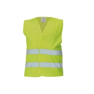 FF BRUNO BE-04-003 vestă HV galbenă FF BRUNO BE-04-003 vestă HV galbenă
